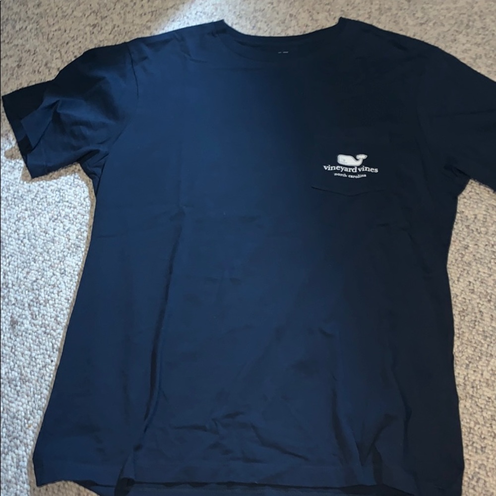 Navy North Carolina Vineyard Vines T-shirt